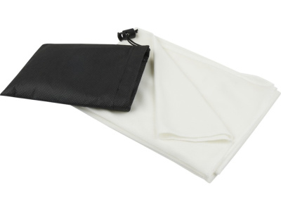 Lucas спортивное полотенце из переработанного полиэстера 50х100 см - Белый , размер M