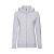 Толстовка без начеса "Ladies Lightweight Hooded Sweat", серый, 2XL, 80% х/б 20% полиэстер, 240 г/м2
