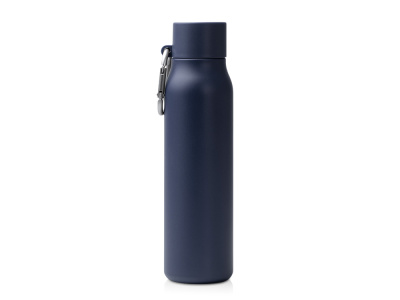 Термобутылка CUBEL/КЬЮБЕЛ с двойными стенками, синий нейви