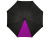 Зонт-трость Lucy 23 полуавтомат, черный/фуксия