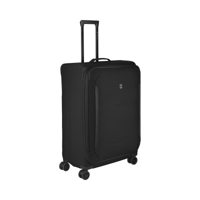 Чемодан VICTORINOX Crosslight, чёрный, RPET полиэстер, 50x32x76 см, 106 л