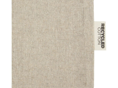 Средняя подарочная сумка Pheebs объемом 1,5 л из хлопка плотностью 150 г/м2, натуральный , размер 1,5л