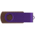 Флешка TWIST WOOD COLOR Темное дерево с фиолетовым 4014.32.11.16ГБ