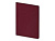 Бизнес-тетрадь А5 Pragmatic Contrast, 40 листов в клетку, бордовый с темно-серым срезом