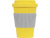 Термокружка Muffin из натуральных волокон, желтый