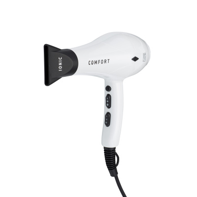 Фен DEWAL BEAUTY Comfort White, белый, 2200 Вт, 1 насадка