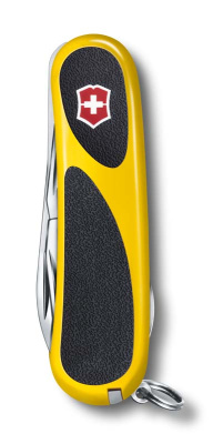 Нож перочинный VICTORINOX EvoGrip 18, 85 мм, 15 функций, жёлтый с чёрными вставками