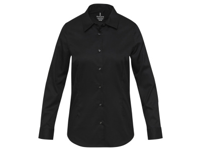 Citrine женская рубашка из твила - сплошной черный , размер 2XS