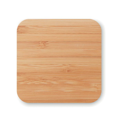 Док станция из бамбука б/п древесный