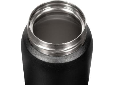 Термокружка Relaxika 701 (0,48 литра), черная (без лого) , размер 480