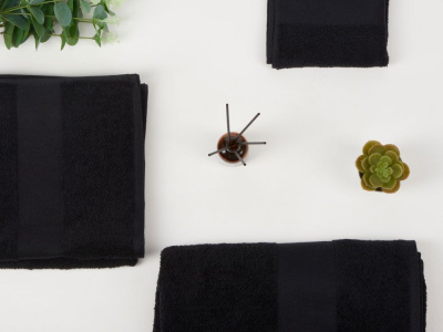 Полотенце Terry М, 450, черный , размер M