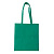 Сумка для покупок "Daily";зеленая; 36*40 см; материал нетканый 75г/м2
