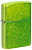 Зажигалка ZIPPO Classic с покрытием Lurid™, латунь/сталь, зеленая, глянцевая, 38x13x57 мм