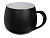 Кружка круглой формы Verlo, 410мл, черный