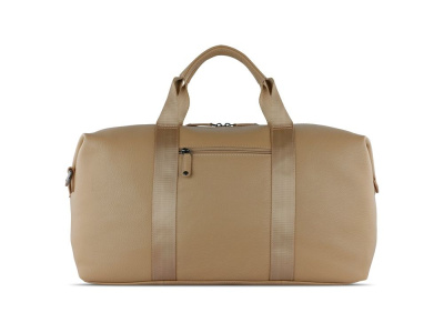 Сумка дорожная BUGATTI ЭЛЬЗА | ELSA, песочного цвета, воловья кожа/полиэстер, 47х22х24/30 см