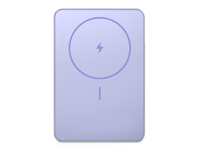 Внешний аккумулятор Xiaomi Super Slim Magnetic Power Bank 5000 Purple