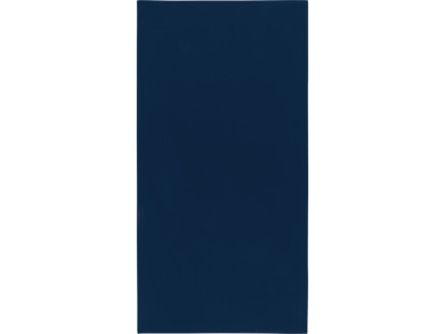 Lucas спортивное полотенце из переработанного полиэстера 50х100 см - Синий нэйви , размер M