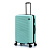 Чемодан TORBER Caspian, светло-зелёный, ABS-пластик, 49 х 29 х 78 см, 96 л