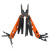 Мультитул Stinger, 107 х 19 мм, 19 функций, сталь, оранжевый корпус, стоунвош, в картонной коробке, в комплекте нейлоновый чехол