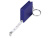Брелок-рулетка,  1 м., синий , размер 1м