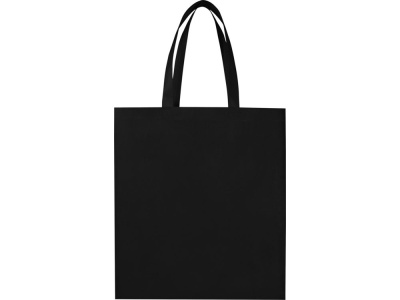 Экосил эко-сумка с ластовицей из нетканого материала, переработанного по стандарту GRS, объемом 12 л, черный