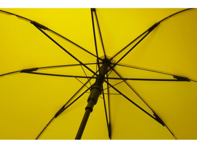 Зонт-трость полуавтомат Wetty с проявляющимся рисунком, желтый