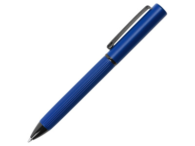 Набор блокнот в гибкой обложке А5 и металлическая шариковая ручка Nabokov, синий