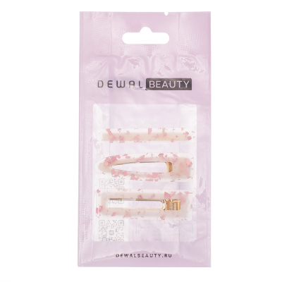 Заколка для волос Dewal Beauty 3 шт/ уп.