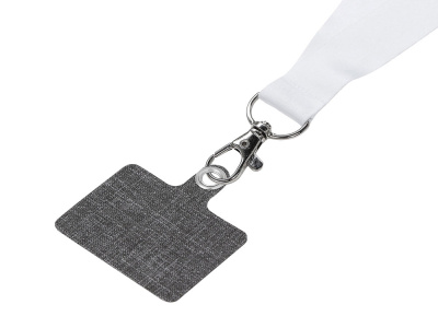 Ланъярд 2 см под сублимацию с карабином и большим держателем для телефона из ПЭ