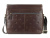 Сумка через плечо Mano Don Leon, натуральная кожа в коричневом цвете, 38 х 30 х 7 см