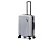 Чемодан TORBER Lama, серебристый, ABS-пластик, 43 х 25,5 х 67 см, 62 л , размер M