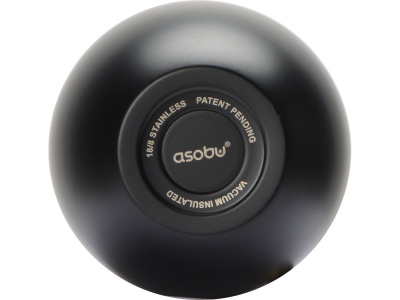 Тумблер для вина WINE KUZIE, черный (P)