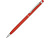 Ручка-стилус шариковая Jucy Soft с покрытием soft touch, красный