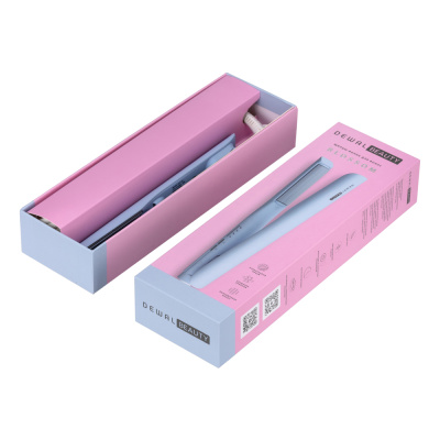 Щипцы для волос DEWAL BEAUTY Blossom 20x75 мм, голубые