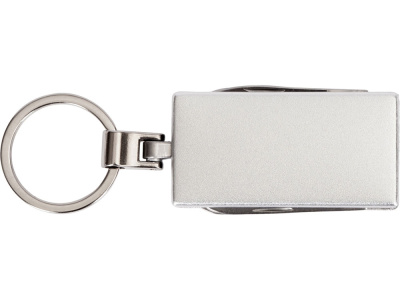 Мультитул-брелок 5-в-1 Badge, серебристый