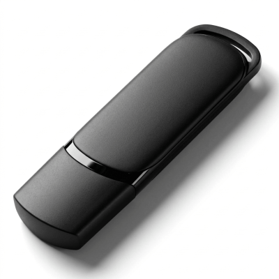 Флешка OZON Черная полностью 4048.88.32ГБ