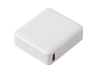 Внешний аккумулятор Brick 10 с быстрой зарядкой QC/PD, 10000 мАч, белый , размер 10000 mAh