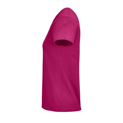 Футболка женская "CRUSADER WOMEN", фуксия, S, 100% органический хлопок, 150 г/м2