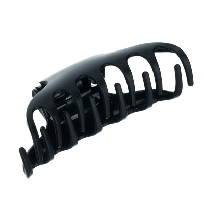 Заколка- краб Dewal Beauty, черная, матовая