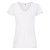 Футболка "Lady-Fit V-Neck T", белый_XS, 95% х/б, 5% эластан, 200 г/м2