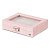 Шкатулка для украшений Jardin D'Ete, цвет розовый, "змея", 20 х 15 х 5 см