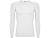 Футболка Prime мужская с длинным рукавом, белый , размер 3XS-2XS