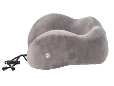 Подушка для путешествий с эффектом памяти Мемо Bluewinder Grey