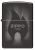 Зажигалка ZIPPO Radiant с покрытием High Polish Black, латунь/сталь, черная, глянцевая, 38x13x57 мм