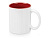 Кружка Gain 320мл, белый/красный