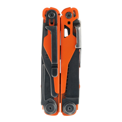Мультитул Stinger, 107 х 19 мм, 19 функций, сталь, оранжевый корпус, стоунвош, в картонной коробке, в комплекте нейлоновый чехол