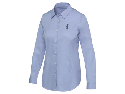 Citrine женская рубашка из твила - Голубой , размер XS