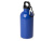 Одностенная бутылка для воды с карабином Oregon, изготовленная из нержавеющей стали, сертифицированной по стандарту RCS, объемом 400 мл - Ярко-синий , размер 400 мл