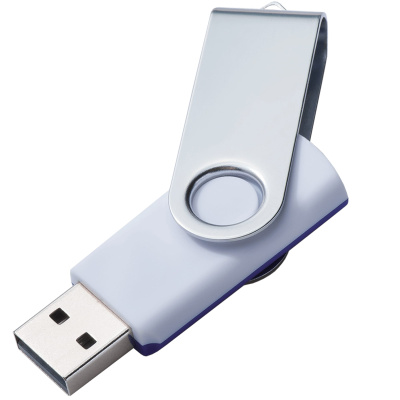 Флешка TWIST MIX Бело-фиолетовая 4012.07.11.32ГБ