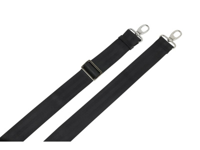 Портфель мужской BUGATTI КОМЕТА | COMET, чёрный, воловья кожа/полиэстер, 37х6х27 см